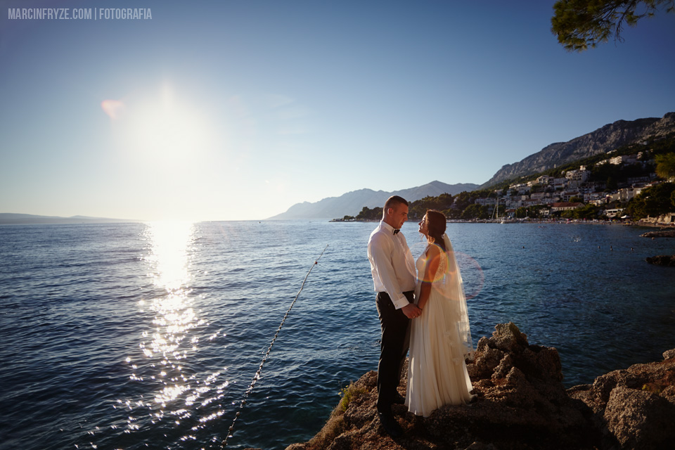 Sesja ślubna na Riwierze Makarskiej | Plener ślubny w Dalmacji
