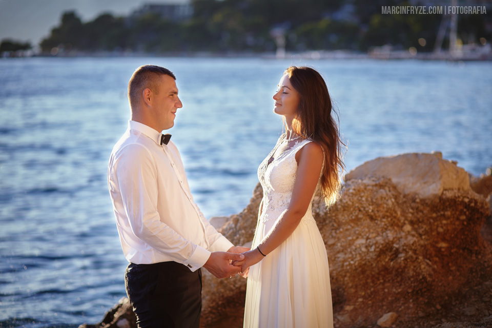 Sesja ślubna na Riwierze Makarskiej | Riwiera Makarska plener ślubny