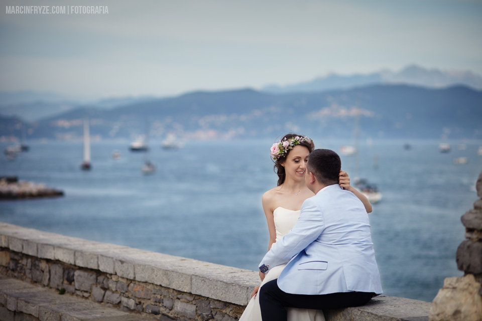 Ślub w Portovenere | Portovenere plener ślubny