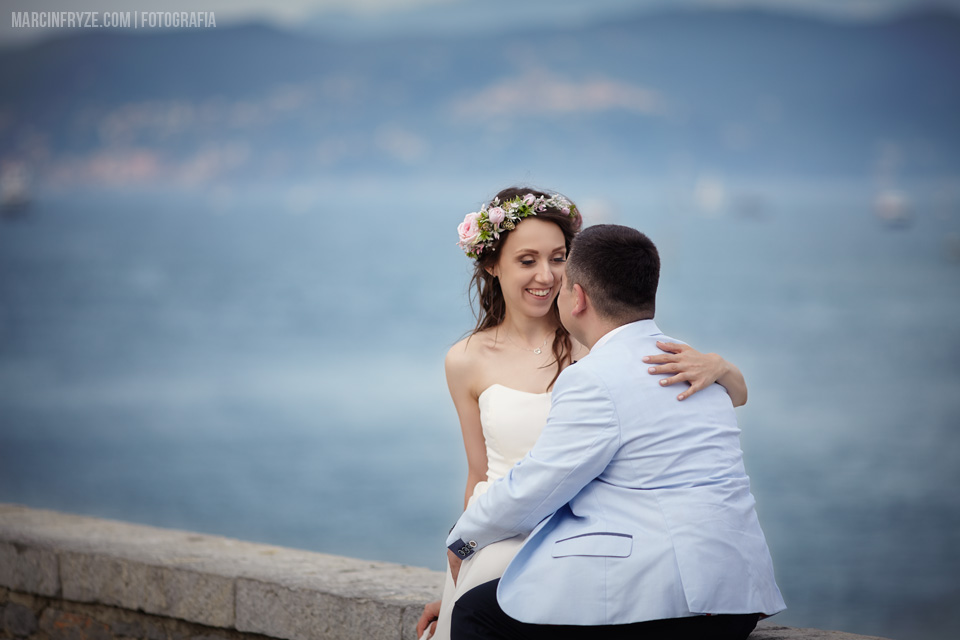 Ślub w Portovenere | Sesja ślubna w Ligurii - Portovenere