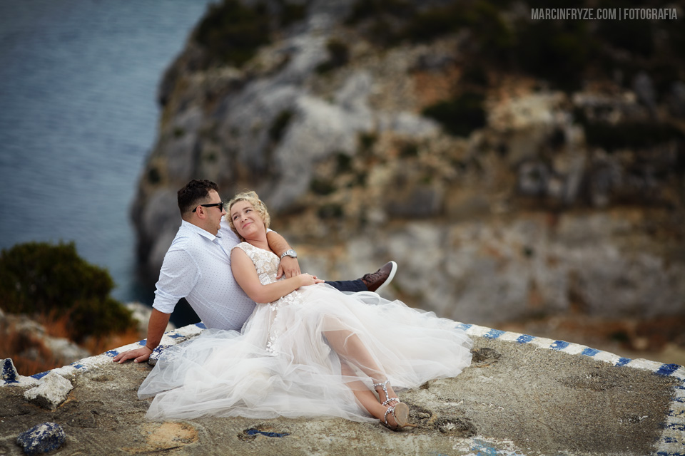 Plener ślubny na Rodos | Sesja ślubna wyspa Rodos